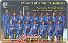 STVINCENT : 243B 20 Netball Team USED - St. Vincent & The Grenadines
