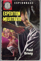 Expédition Meurtrière Par Paul Orney - Espionnage L'Arabesque N°298, 1963 - Couverture : Jef De Wulf - Editions De L'Arabesque