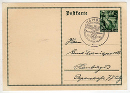 Allemagne :  : Entiers Postaux : ( Cachet  Hamburg ) - Sonstige & Ohne Zuordnung