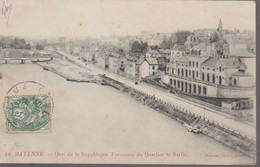 MAYENNE - QUAI DE LA REPUBLIQUE - Mayenne