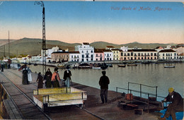 CÁDIZ  , T.P. NO CIRCULADA , ALGECIRAS - VISTA DESDE EL MUELLE - Cádiz