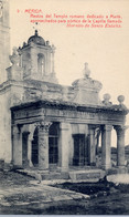 BADAJOZ  , T.P. NO CIRCULADA  , COL. BOCCONI , MÉRIDA - RESTOS DEL TEMPLO ROMANO DEDICADO A MARTE - Mérida