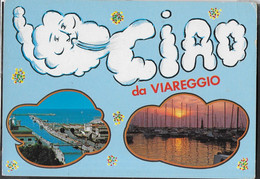 CIAO DA VIAREGGIO - VIAGGIATA 1984 - Viareggio