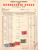 Fabrique De Bonneterie & Sous-Vêtements Dylex - Chemises Lacoste - Malines 1938. - Kleidung & Textil