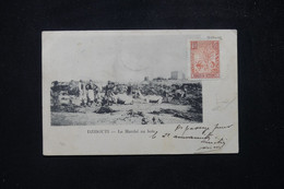 CÔTE DES SOMALIS - Carte Postale De Djibouti En 1905 Pour Madagascar, Cachet De Départ Au Verso - L 81782 - Sonstige & Ohne Zuordnung