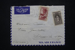 LIBAN - Enveloppe De Beyrouth Pour La France En 1938 Par Avion  - L 81784 - Brieven En Documenten