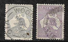 Australie N° 8  Et 9    Oblitérés     B/TB     - Used Stamps