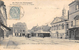 Ay En Champagne          51          La Place Et Rue De Chalons       (voir Scan) - Ay En Champagne