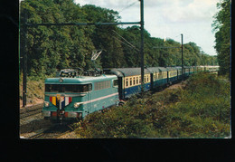 Le Train D'inauguration De La Liaison Entierement Electrique Paris - Bruxelles ( Septembre 1963 ) - Eisenbahnen