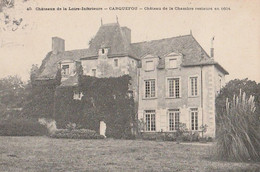 CARQUEFOU  - Châreau De La Chambre Restaurée En 1604. - Carquefou