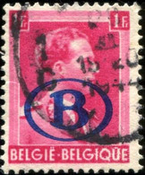 COB N° : S  29 -V 31 (o)  BELGIQÛE Au Lieu De BELGIQUE - Usati