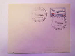 2020 - 9076  Enveloppe PREMIER JOUR  "AVION MYSTERE 20"   1967   XXX - Poste Aérienne