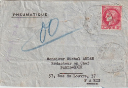 ESC Pneumatique 2F O. Paris 42 Rue De Balzac 1940 - 1921-1960: Moderne