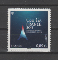 FRANCE / 2011 / Y&T N° AA 598 ** : G8 X 1 - Other & Unclassified