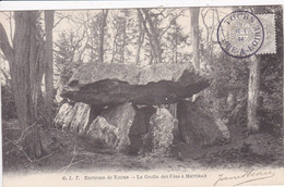 37 METTRAY Dolmen , La Grotte Des Fées En 1904 - Mettray
