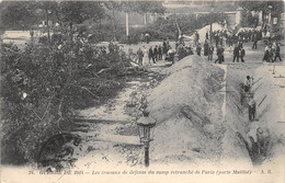 PARIS-75017-guerre De 1914 Les Travaux De Defense Du Camp Retranche De Paris Porte Maillot - Paris (17)