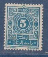 MAROC       N°  YVERT   TAXE  28   NEUF AVEC CHARNIERES      ( CHAR   03/54  ) - Portomarken