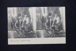 BATEAUX - Carte Postale Stéréoscopique - Marine Militaire - Pendant La Traverse - Abattage Du Mouton - L 81858 - Warships