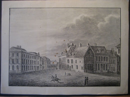 Deutschland 1820- Zeichnung Stadtansicht 1820 - Dessins