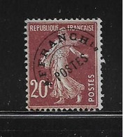 FRANCE  ( FRPR - 34 )  1922  N° YVERT ET TELLIER  N° 54 - 1893-1947