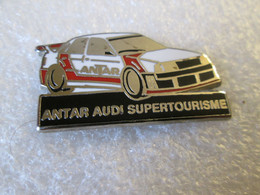 PIN'S  AUDI  ANTAR  SUPERTOURISME    Zamac  EBC Argent - Audi