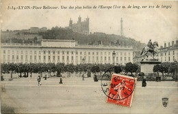 Lyon * Place Bellecour * Une Des Plus Belles De L'europe - Other & Unclassified