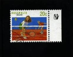 AUSTRALIA - SPORTS SERIES  20 C. TENNIS  REPRINT 1 KOALA  FINE USED - Prove & Ristampe