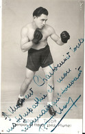 ROGER TISON . CHAMPION FRANCE PLUME 1942 - Authographs