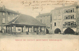 82 - CAYLUS - La Halle - Caylus