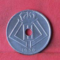 BELGIUM 25 CENTIMES 1938 -  (Nº39049) - 25 Cents