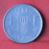 BELGIUM 1 FRANC  1942 -    KM# 128 - (Nº39050) - 1 Franc