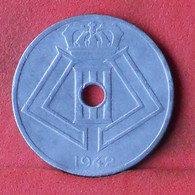 BELGIUM 25 CENTIMES 1942 -    KM# 132 - (Nº39051) - 25 Cent