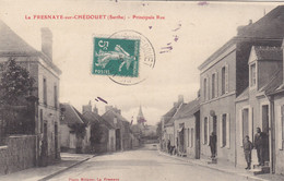 72 - LA FRESNAY Sur CHEDOUET : Rue Principale. - La Fresnaye Sur Chédouet