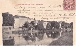 Cachet Ambulant "La Rochelle A Angouleme 1903" Mouchon Pour Paris - Correo Ferroviario