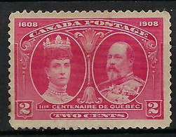 CANADA: Le Y&T 87 Neuf* - Unused Stamps