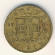 JAMAICA 1961: 1 Penny, KM 37 - Jamaica