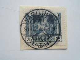 D176429  Czechoslovakia     Cover  Cut Out   Cancel  1919  VÁGÚJHELY Nove Mesto Nad Vahom - Sonstige & Ohne Zuordnung