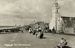 Nederland, KATWIJK A/ZEE, Zuid-Boulevard, Kerk (1956) Ansichtkaart - Katwijk (aan Zee)