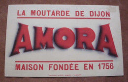 Buvard Maggi -Amora Moutarde De Dijon - Senape