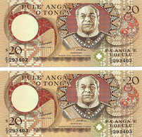 TONGA 1995 20 Pa'anga - P.35c Neuf UNC - Tonga