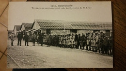 0220. Montluçon - Troupes Au Cantonnement Près Du Domaine De La Loue - Montlucon