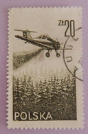 POLOGNE YT PA 57 OBLITÉRÉ ANNÉE 1977 - Used Stamps