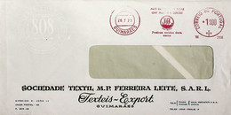 1973 Portugal Franquia Mecânica Da Sociedade Textil M.P. Ferreira Leite (Guimarães) - Macchine Per Obliterare (EMA)