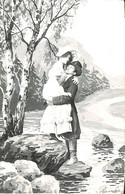 033 337 - CPA -  Fantaisie - Couple - Coppie