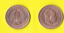 Sierra Leone  1 Cent - 1964 - Sierra Leone