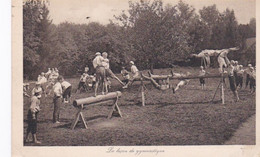 La Leçon De Gymnastique, Le Chantier, Oeuvre Sociale, Colonie De Vacances Au Lac Léman - Gymnastique