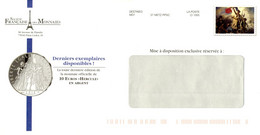 La Liberté Societé Française Des Monnaies - Prêts-à-poster:Stamped On Demand & Semi-official Overprinting (1995-...)