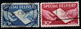 STATI UNITI - 1954 - CONSEGNA DELLA POSTA ESPRESSA - ESPRESSI - SPECIAL DELIVERY - USATI - Express & Recommandés