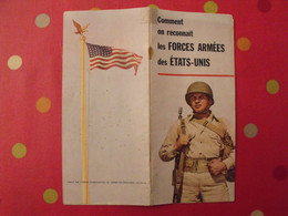 Livret Comment On Reconnait Les Forces Armées Des Etats-Unis. Sd (1944) - Oorlog 1939-45