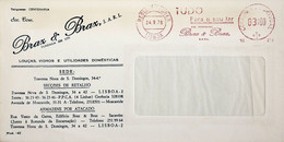 1976 Portugal Franquia Mecânica Do Braz & Braz - Franking Machines (EMA)